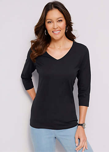 V Shape Top 100% Cotton