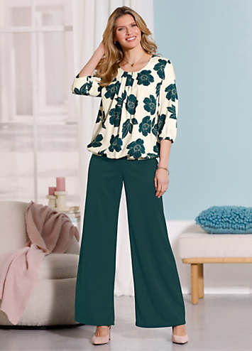 WILKIE FLORAL PRINT BLOUSE
