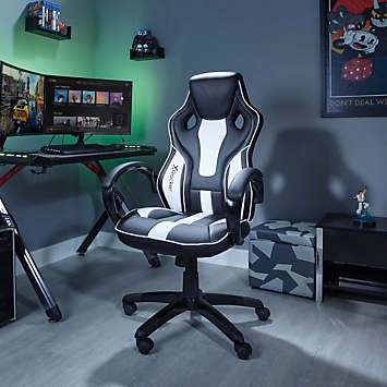 X Rocker Maverick Height Adjustable Office Gaming Chair Black - Main Image