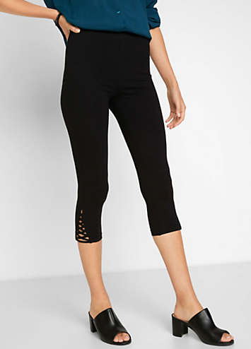 bonprix Cropped Stretch Leggings