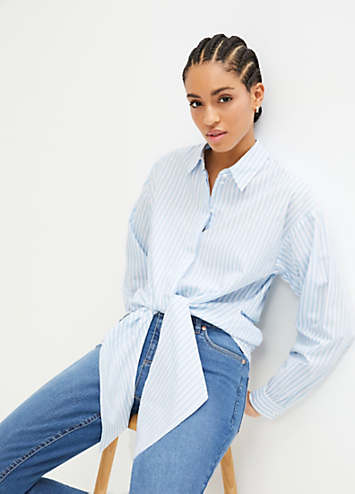 bonprix Stripy Viscose Shirt