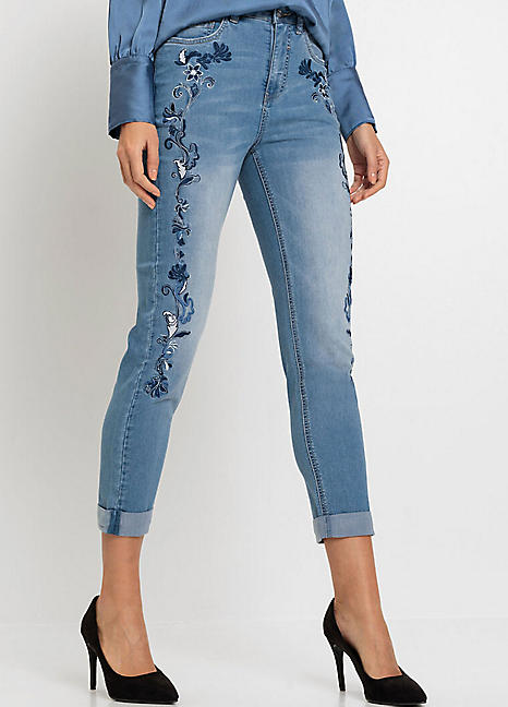 bonprix bonprix Embroidered Jeans