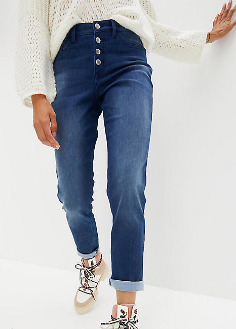 bonprix Tapered Boyfriend Jeans Kaleidoscope