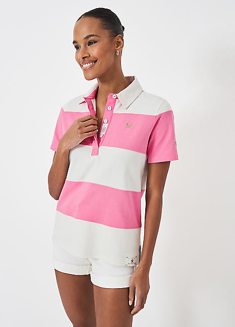 Crew Clothing Company Short Sleeve Rugby Shirt Kaleidoscope