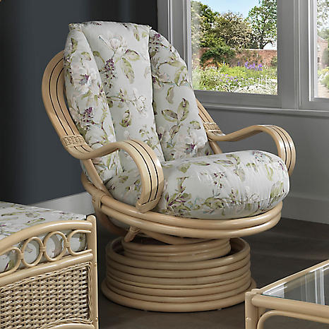 Swivel rocker store conservatory chair