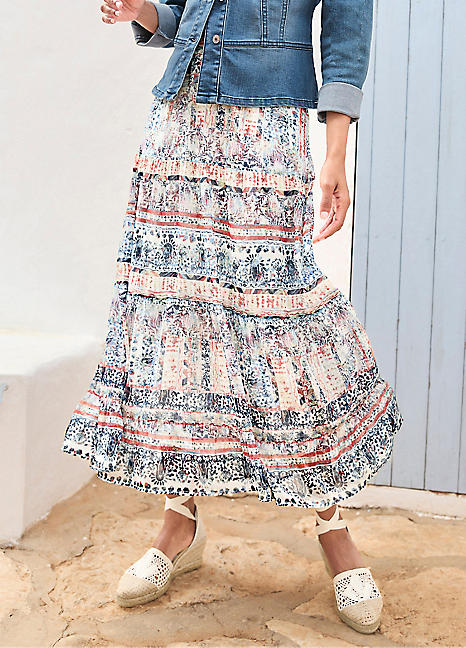 heine-printed-ruffle-maxi-