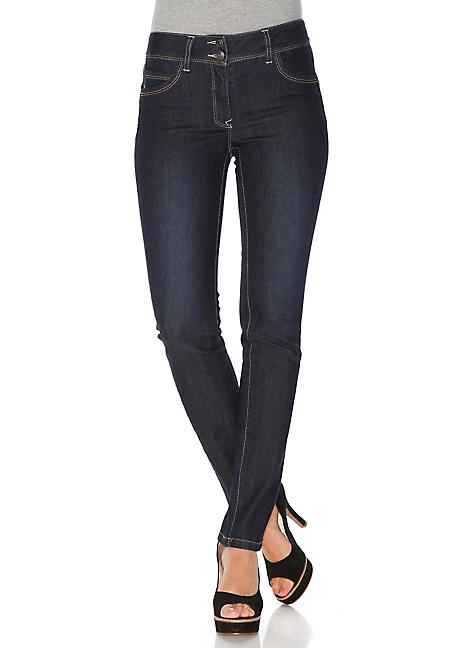 wide waistband jeans