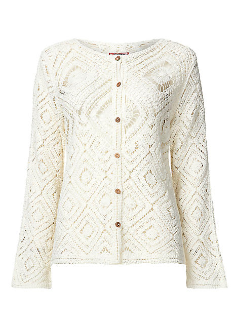 Joe browns clearance crochet cardigan