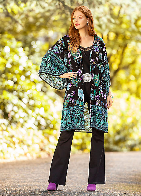 Winter hot sale kimono cardigan