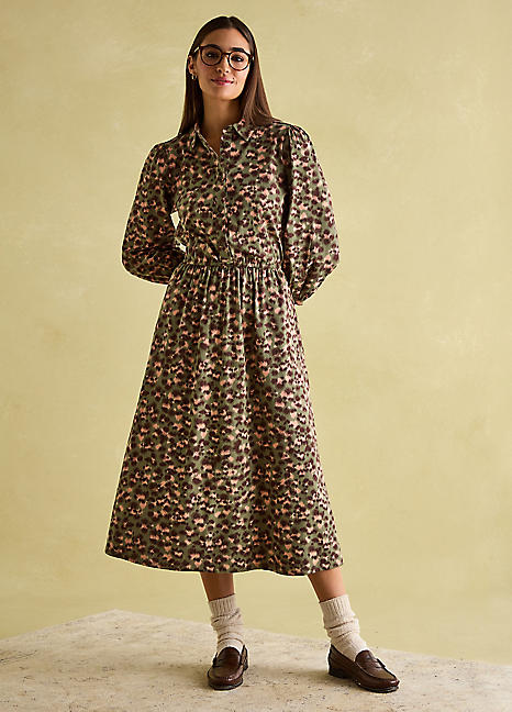 Joules Hazel Jersey Shirt Dress Kaleidoscope