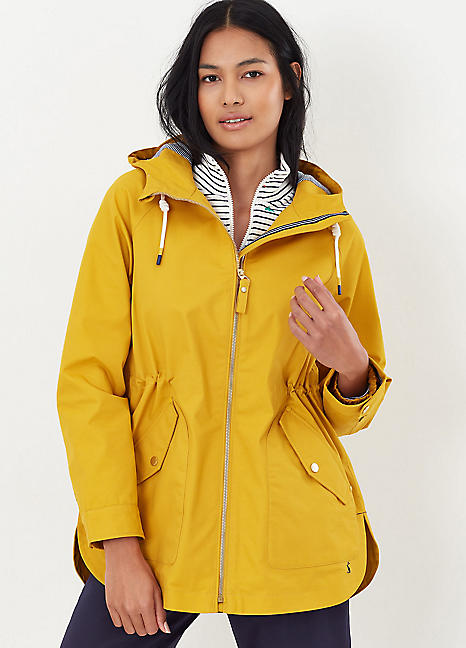 Yellow hot sale joules coat