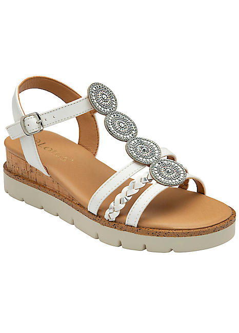 Shop lotus wedge sandals uk Cheap Sale