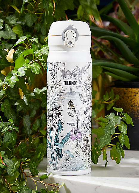 Thermos Matthew Williamson by Thermos 470ml Super Light Direct Drinks Flask  Jungle Day