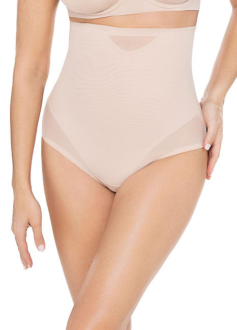Miraclesuit Women's Extra Firm Tummy-Control Sheer Trim High Waist