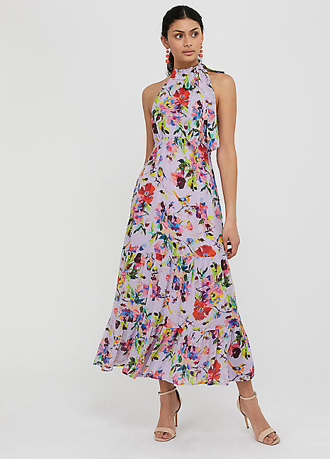 monsoon halter neck dress