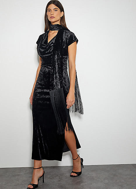 keh64636☆ ミストレアスCape Set Velvet Dress monsoon-cece-crushed-velvet-