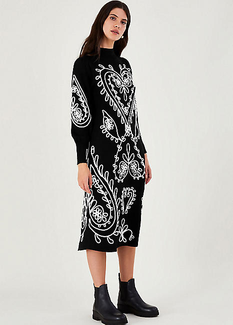 Monsoon knitted dresses hotsell