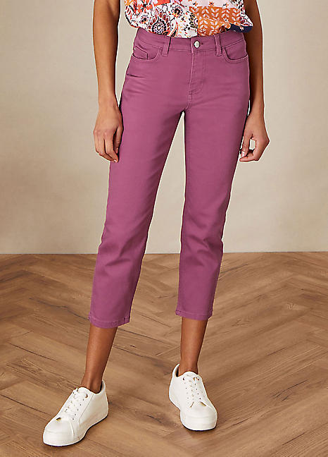 Monsoon Idabella Cropped Denim Jeans 