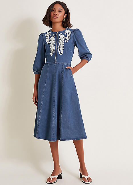 Monsoon Kaia Cornelli Dress | Kaleidoscope