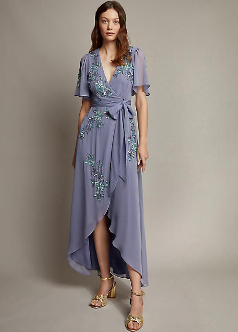 【ISA ARFEN】 abstract floral hem DRESS Dresses | ISA ARFEN