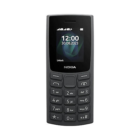 NOKIA 105 Dual SIM Free Black 未使用 2台 New Nokia 105 Dual SIM Black Unlocked Basic Mobile Phone (Free SIM