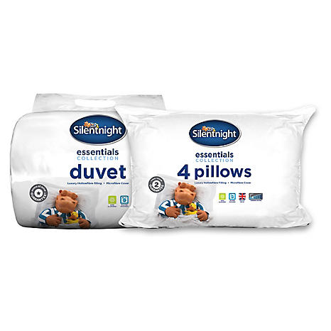 silent night essentials pillows