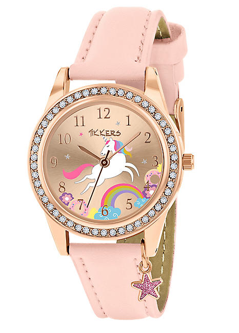 Tikkers rose best sale gold watch