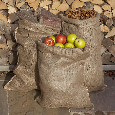 small hessian sacks