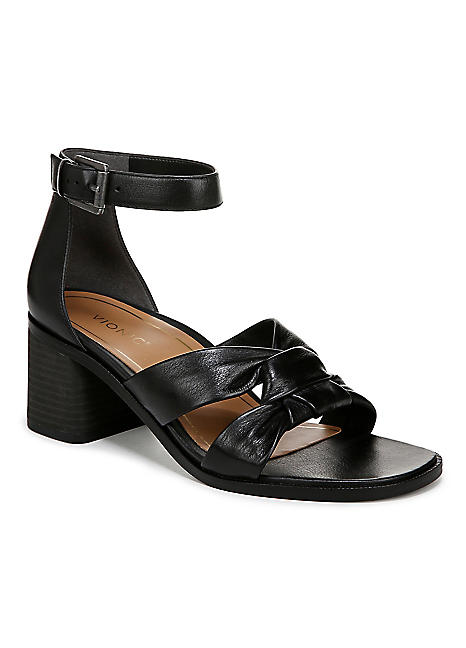 heels sandals with arch support and ankle strap