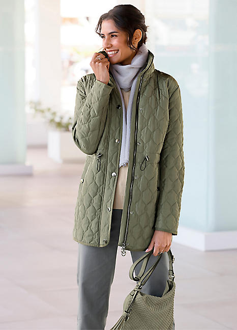 Witt Stand-Up Collar Quilted Jacket | Kaleidoscope