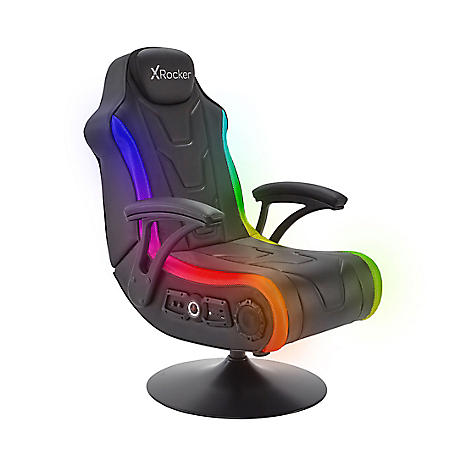 X Rocker Monsoon RGB Stereo Audio Gaming Chair with Vibrant
