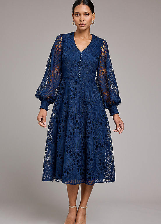 Kaleidoscope-A-Line-Lace-Dress