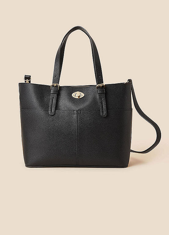 Accessorize Large TwistLock Handheld Bag Kaleidoscope