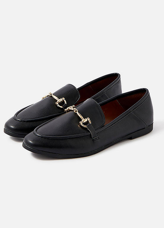 Accessorize Metal Bar Loafers