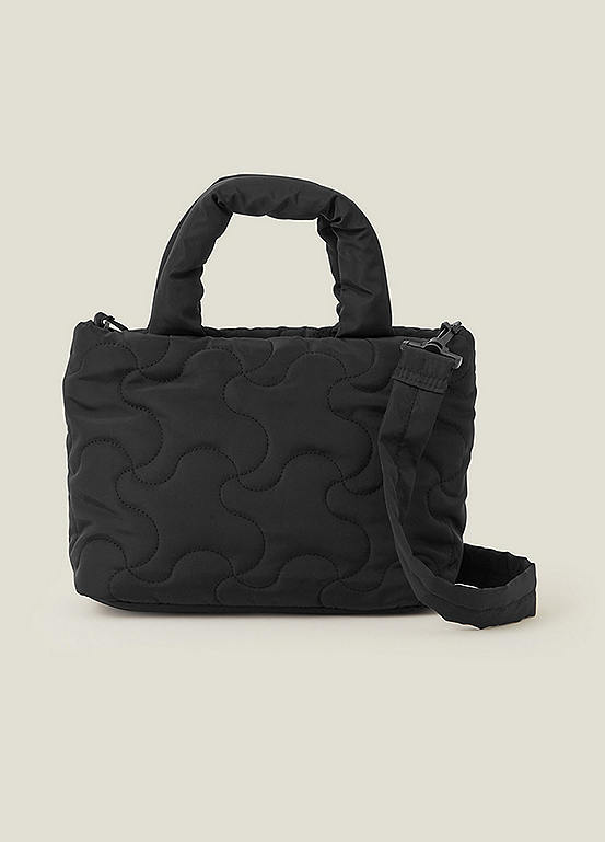 Accessorize Quilted Handheld Bag Kaleidoscope