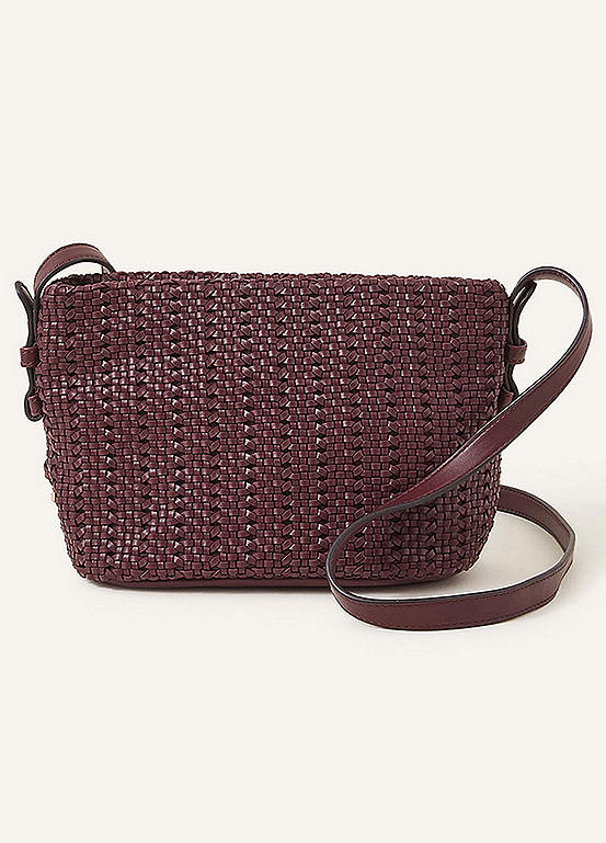 Accessorize Woven Crossbody Bag Kaleidoscope