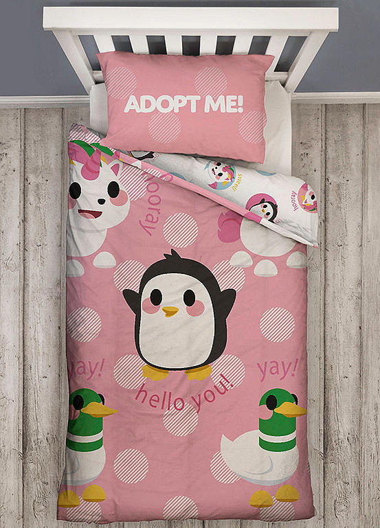 Adopt Me! Roblox Hugs Single Duvet Cover Set