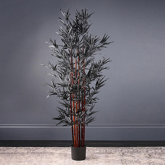 Artificial/Faux Black Bamboo Tree