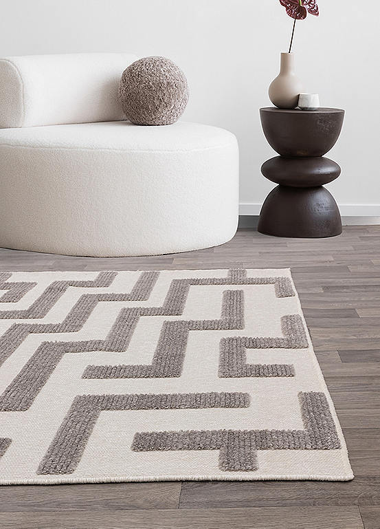 Freja Sand Rug Asiatic Freja Cove Abstract Rug | Kaleidoscope