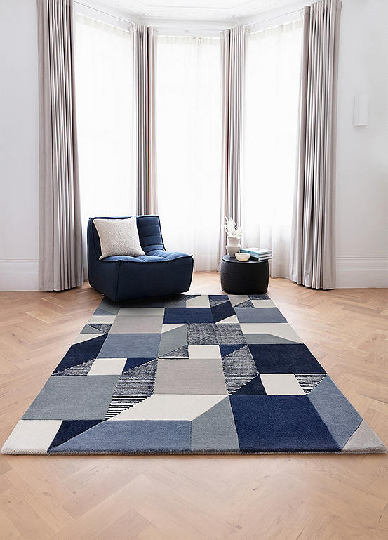 Asiatic Matrix Memphis Wool Rug | Kaleidoscope