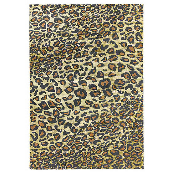 Asiatic Quantum Leopard Print Rug