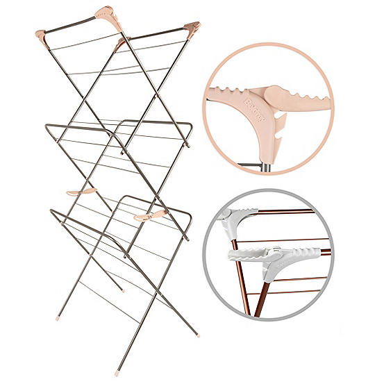 Beldray Elegant 3 Tier Grey Clothes Airer