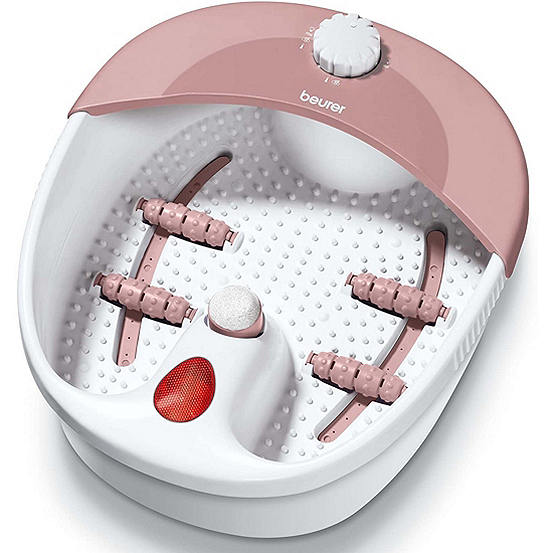 Beurer Foot Spa With 3 Interchangeable Pedicure Attachments & Soothing Infrared Light Field