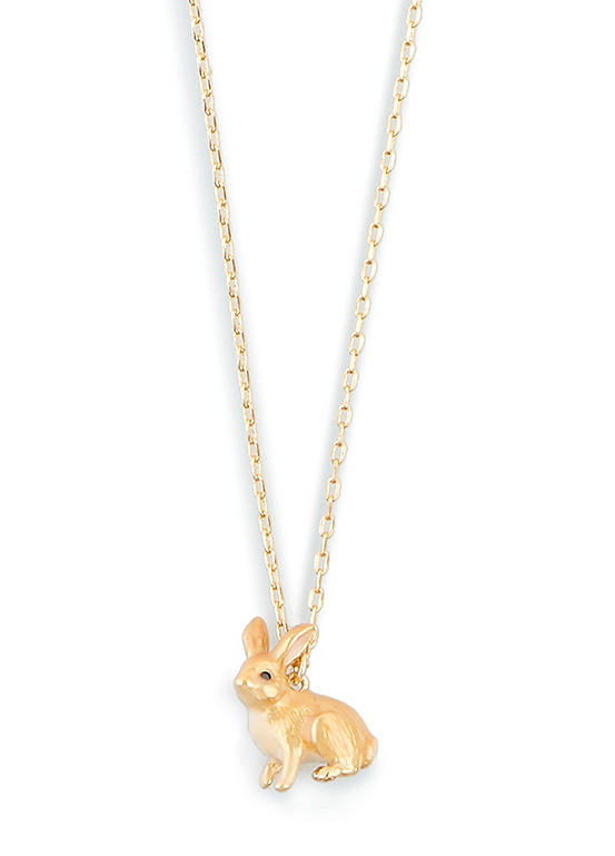 Bill Skinner Bunny Rabbit Pendant Necklace