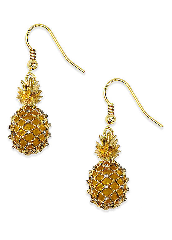 Bill Skinner Pineapple 18ct Gold Earrings