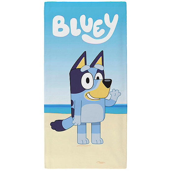 Bluey Wave Beach Towel