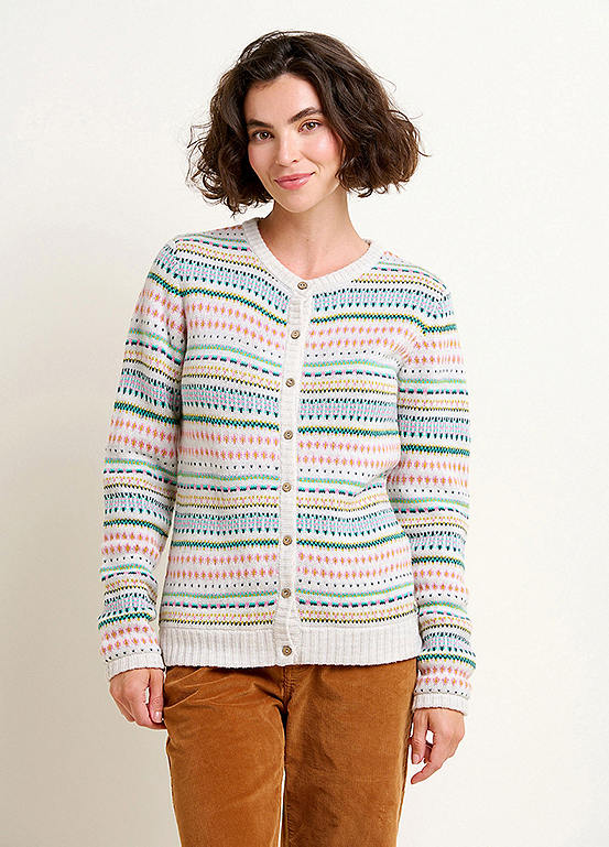 Brakeburn Fairisle Cardigan Kaleidoscope