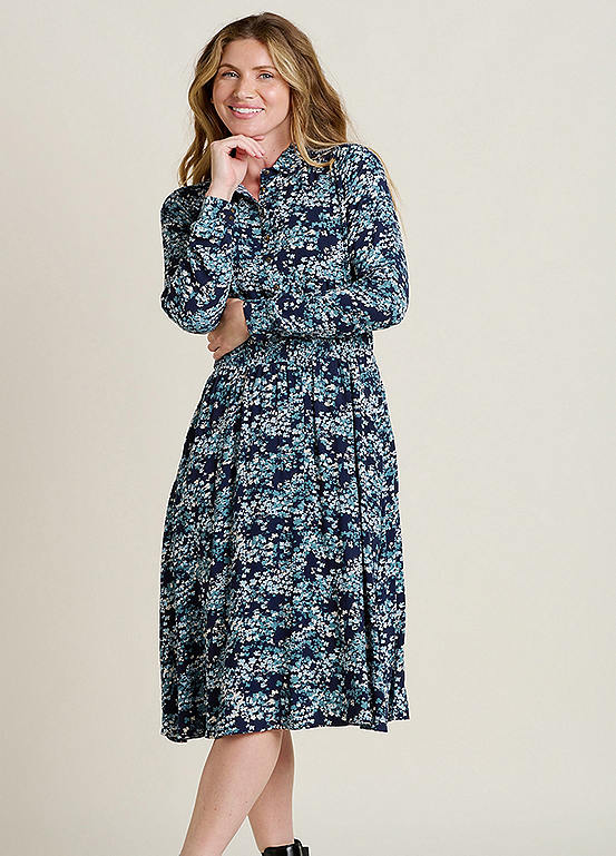 Brakeburn Jasmine Midi Shirt Dress | Kaleidoscope