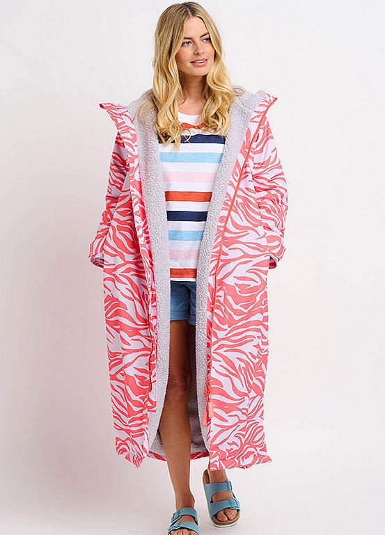 Brakeburn Changing Robe Brakeburn Zebra Print Chinook Changing Robe | Kaleidoscope