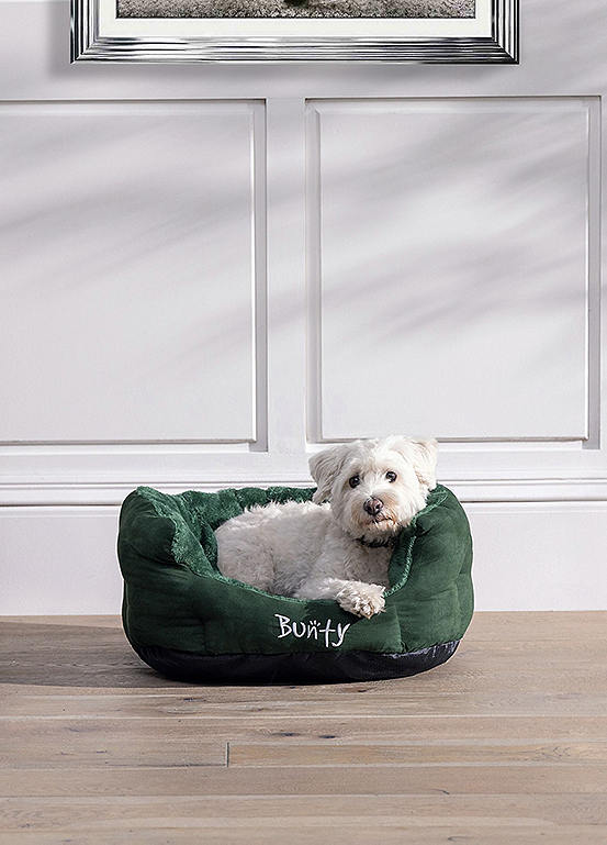 Bunty Green Polar, High Sided & Machine Washable Dog Bed